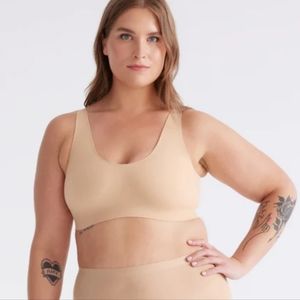 Knix LuxeLift Pullover Sand Wireless Womens Bra XXXXL